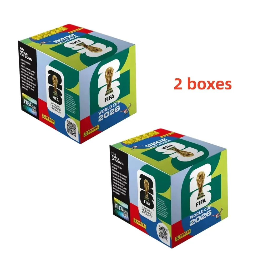 Hot Genuine Panini 2026 World Cup stickers random star players fun Card Games premium collectibles loved by football fans。