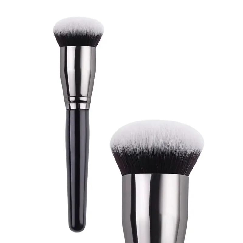 1pc Retractable Blush Brush Kabuki Foundation Brush Soft Fluffy Powder Contour Makeup Brushes Portable Makeup Tools