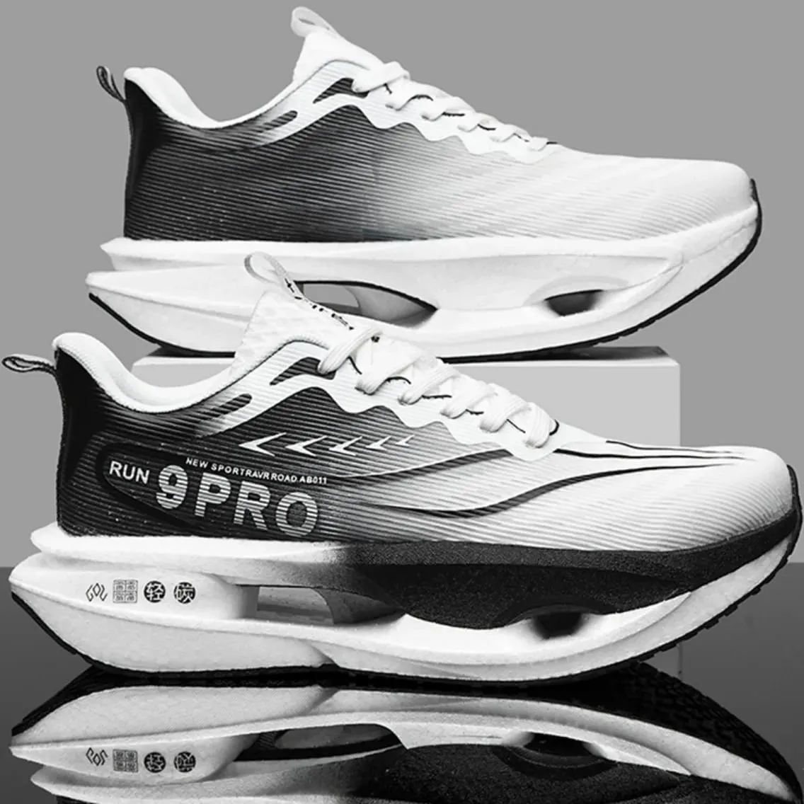 Men Running Shoes Breathable Sports Sneakers Casual Basketball Walking Marathon Athletic Shoes Lightweight Comfortable Women — image 2