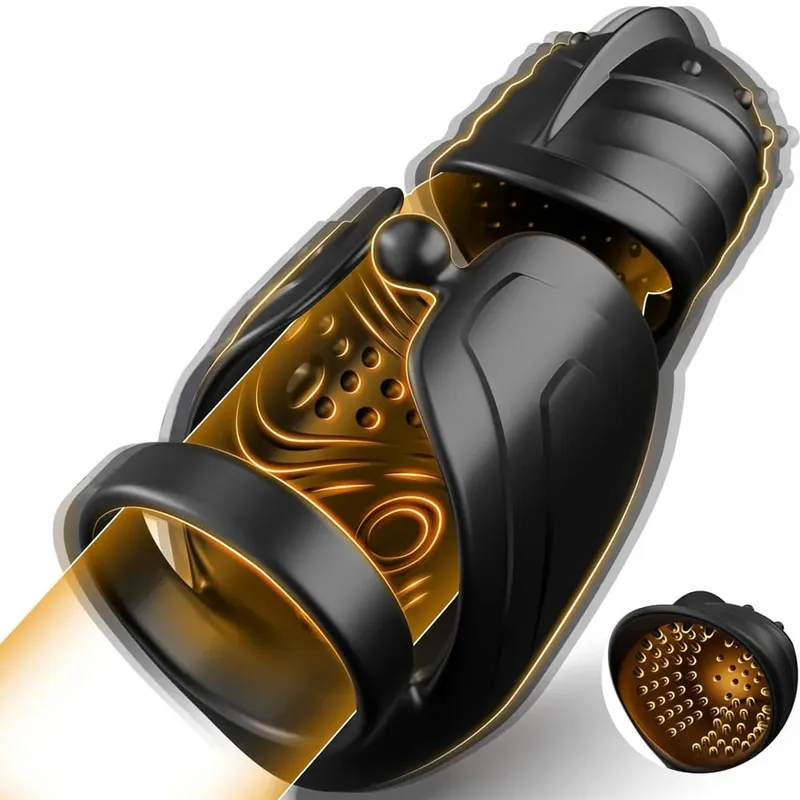 Twisting Vibrating Glans Trainner Penis Massager Glans Stimulator Endurance Trainning Ejaculation Delay Adult Sex Toy for Men