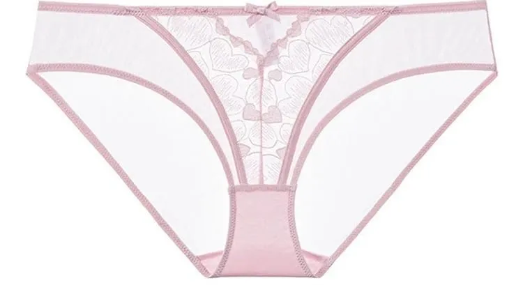 Sexy Pink Lace Sexy Lingerie Set Women Wireless Bra Bralette & Panties Ultra Thin Breathable Summer Teddy Comfort S-3XL MOYISU