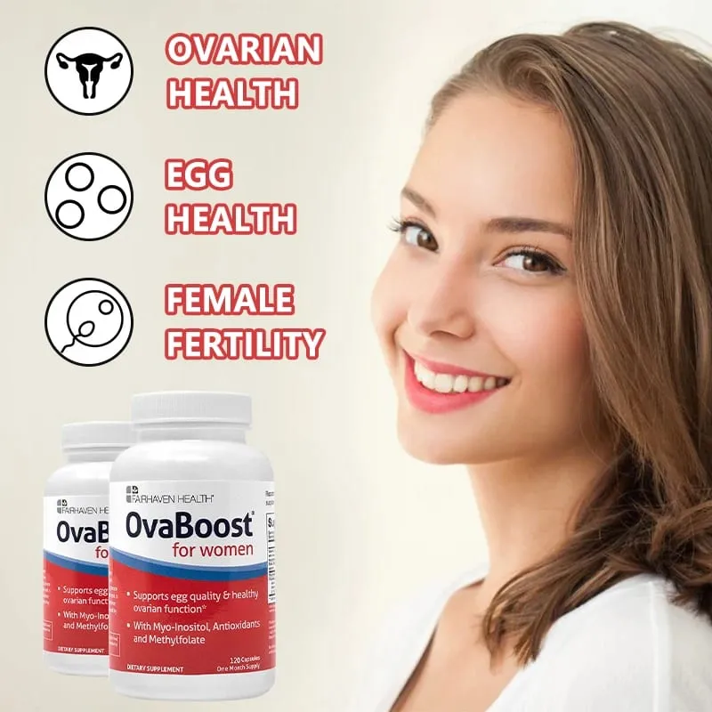 Bổ sung dinh dưỡng sinh sản tự nhiên - Chứa Inositol và Axit Folic thúc đẩy rụng trứng và cải thiện chất lượng trứng