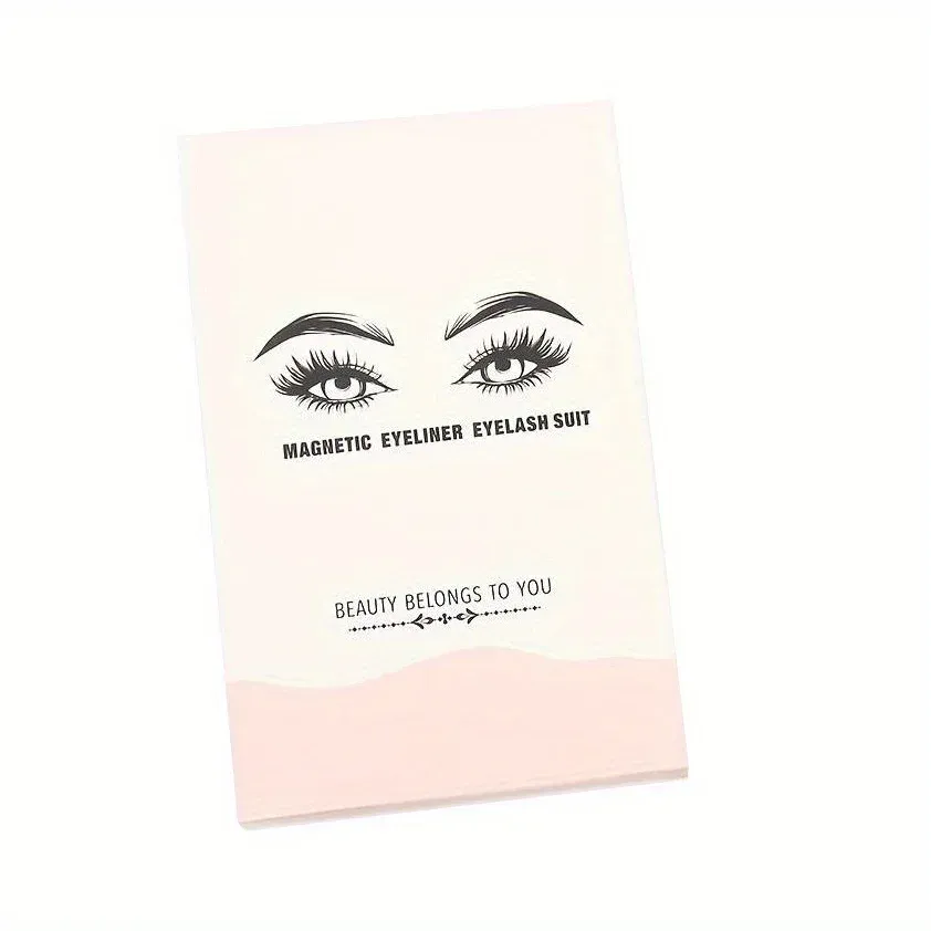 5 Pairs Magnete Eyelashes Set Magnetic Liquid Eyeliner Glue Free Eye Makeup Extend Fluffy Lashes