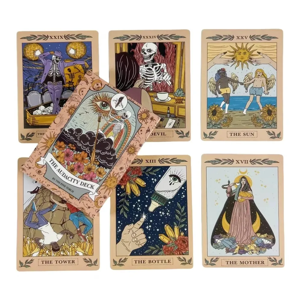 The Audacity Deck Audacity Oracle Cards A 37 English Tarot Divination Edition Deck Borad Games