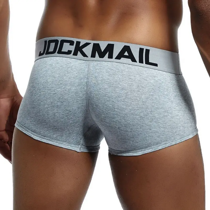 Male Panties Breathable Boxers Cotton Sexy Men Underwear U convex pouch Gay Underpants Printed 17 models boxershorts