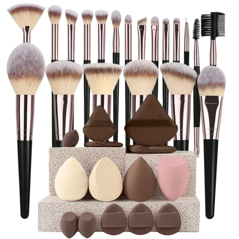 Makeup Brushes Set Professional Beauty Foundation Concealer Powder Eyeshadow Blush Brush Kabuki Blending Cosmetic Beauty Tool