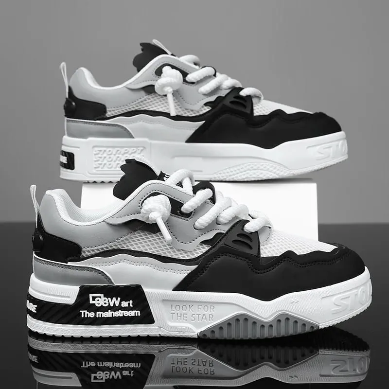 Breathable men's shoes casual skate shoes sports shoes daily fitness training outdoor hiking street walking. Unisex suitab