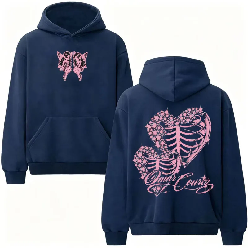 Omar Courtz Por Si Manana No Estoy Tour Hoodies Men Women Harajuku Hip Hop Street Sweatshirts Casual Fleece Long Sleeve Pullover