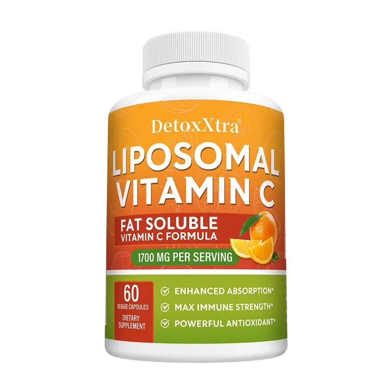 Liposomal Vitamin C 1700mg High Absorption Powerful Antioxidant Supports Collagen Production Immune & Skin Health