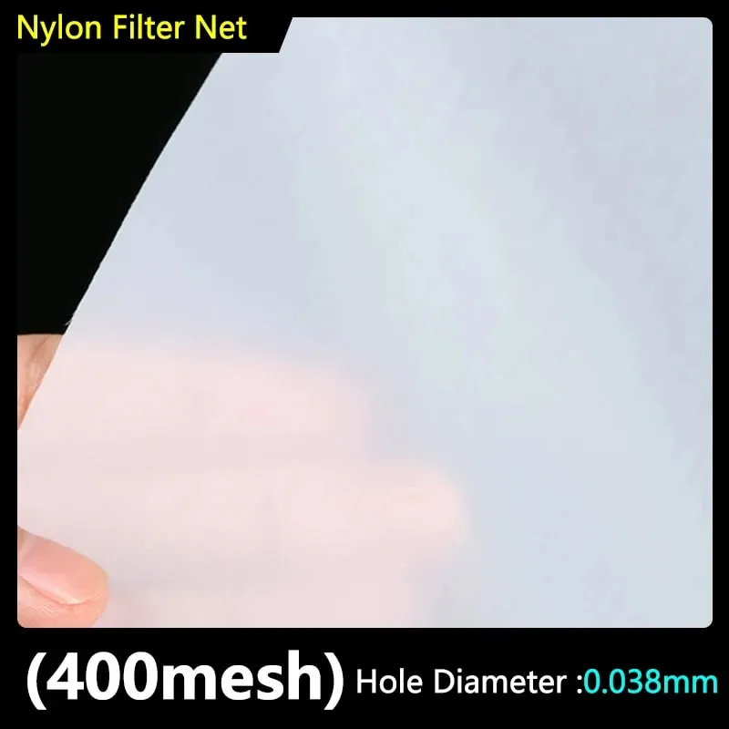 Food Grade Nylon Filter Mesh 80-500 Mesh Reusable Filter Fabric for Wine Drinking Water Kitchen Oil Paint & Ink Purification