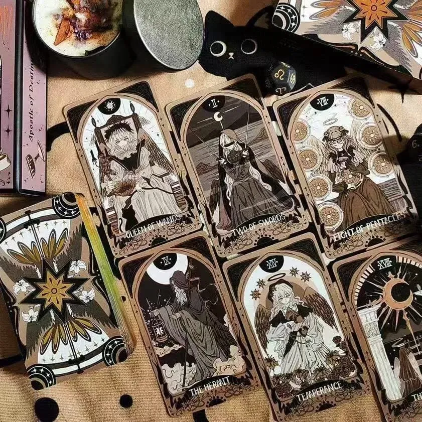 Waite Fate Apostle 78‑Card Tarot Deck – Classic Retro Design with High Aesthetic Appeal Ideal for Beginners Fortune Telling