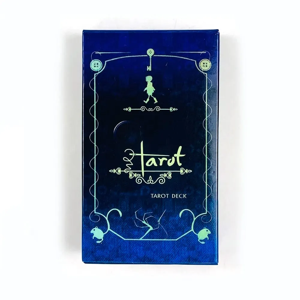 New Tarot Cards A 78 Pcs Tarot Deck The Key That Opens The Door To The Coraline World Great For Meditation & Party Games
