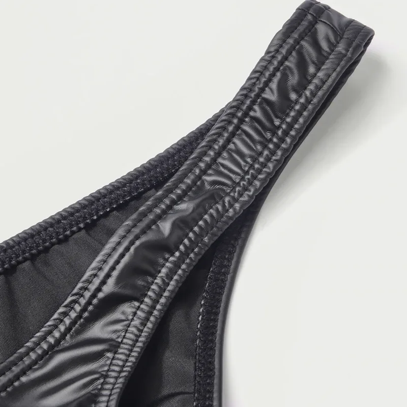 3pcs Men Bikini Faux Leather Briefs Underwear Man Sexy Mini Underpants Cuecas Butt-lifting Zipper Low Waist Male Sissy Panties