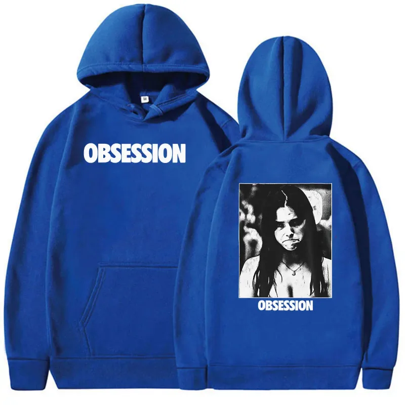 2026 Movie Obsession Horror Pullover Hoodie Men Women Vintage Fashion Long Sleeve Sweatshirt Casual Oversized Hoodies Streetwear