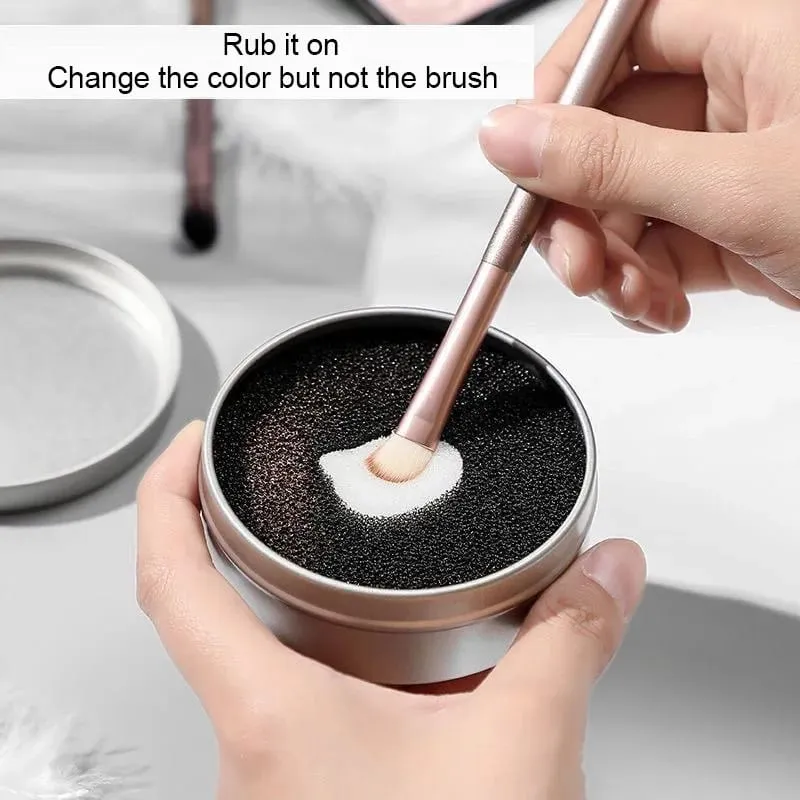 New 1 Piece Sponge for Cleaning Brushes Dry Brush Cleaning Sponge Removal Portable Cleaning Case HZSQJGJ01