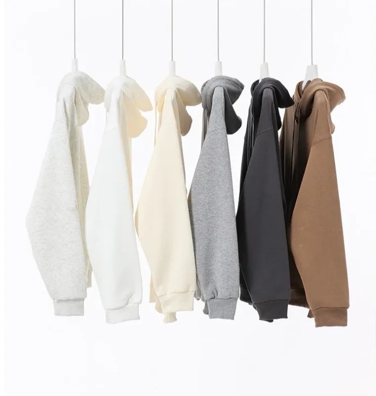 Customize Your Brand Logo Autumn Winter Mens Hoodies High-quality Heavy Weight Cotton Sweatshirt DIY Team Clothing Customization