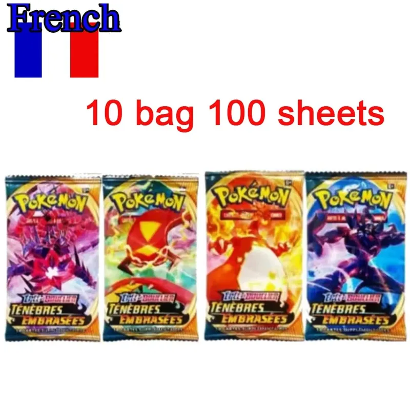 42pcs Pokémon Cards Battle Toys Lost Origin Pokémon Box with Anime Bank Pokémon Game Cards MEGA EVOLUTION for Childre
