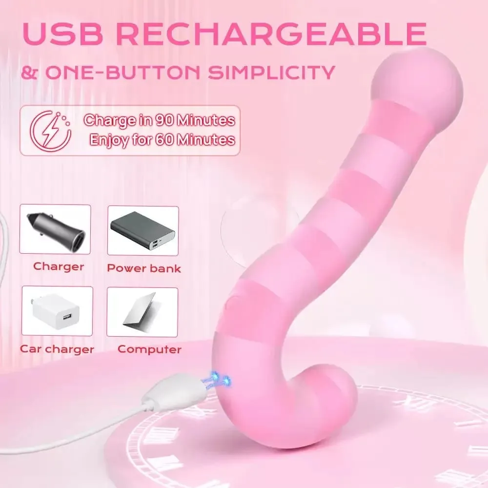 New Silicone Vibrating Anal Plug G-Spot Orgasm Masturbation Intimate Posterior Massager Butt Plug Adult Sex Toys for Couples 18+