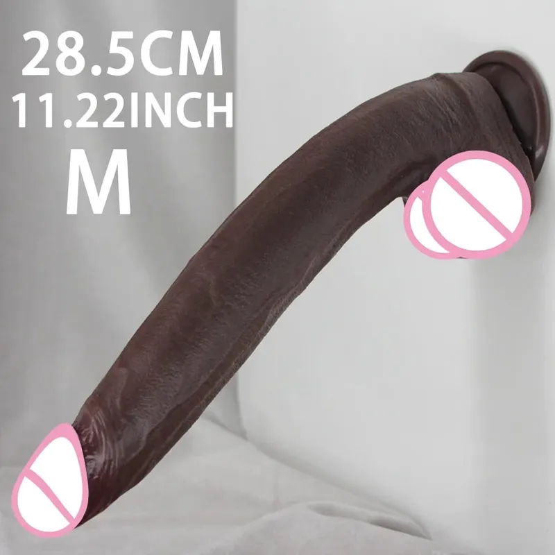 42.5cm Long Dildos Realistic Dildo Silicone Big Penis Soft Anal Sex Toys Suction Cup Big Dick For Women Men Adult Masturbators