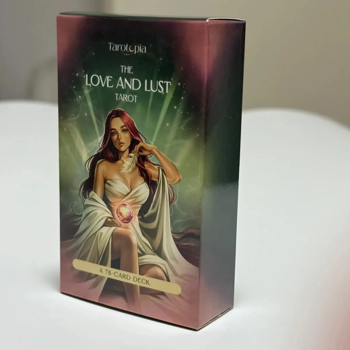78pcs The Love and Lust Tarot Cards English Version Board Games for Passion Intimacy & Soulful Love Readings