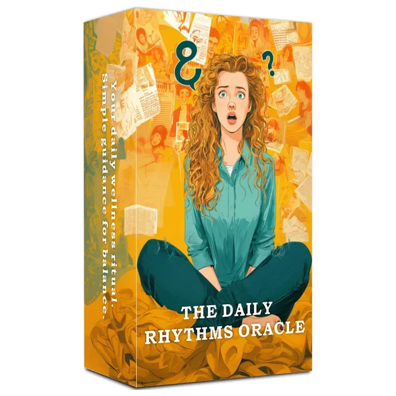 56 Cards The Daily Rhythms Oracle Deck 13x8 Cm Build Inner Connection Understanding Life Changes Card Game Spiritual Insight