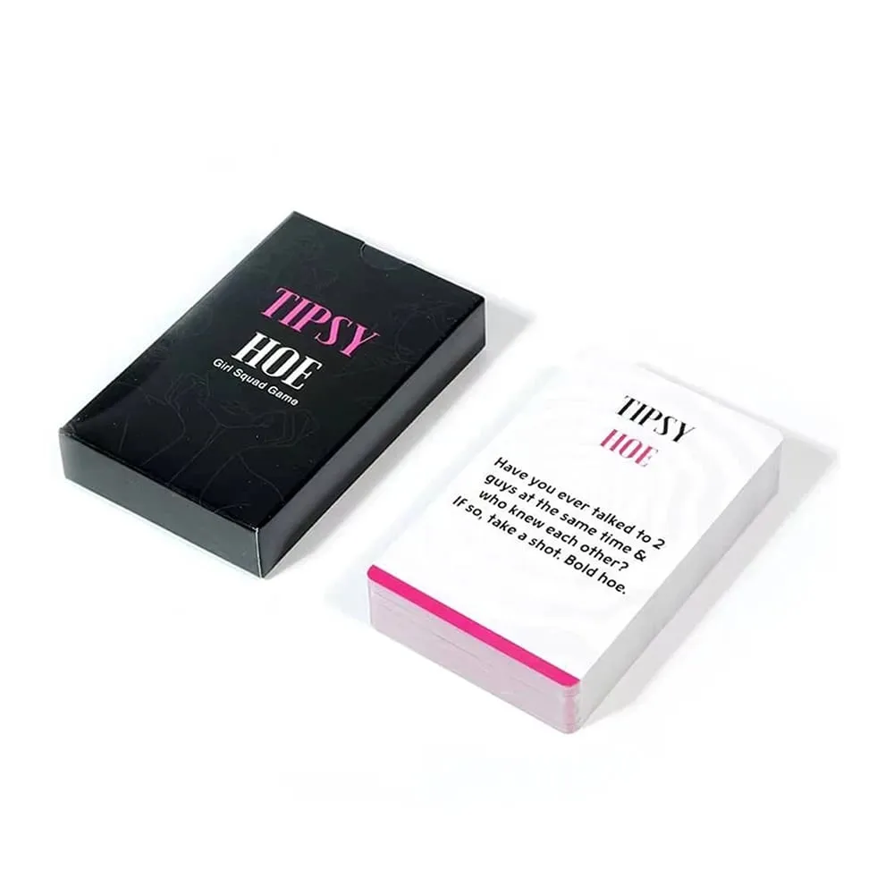 Tipsyhoe Night Game Girl Bachelorette Night Game Party Bridal Shower Game Drinking Card Games — image 3