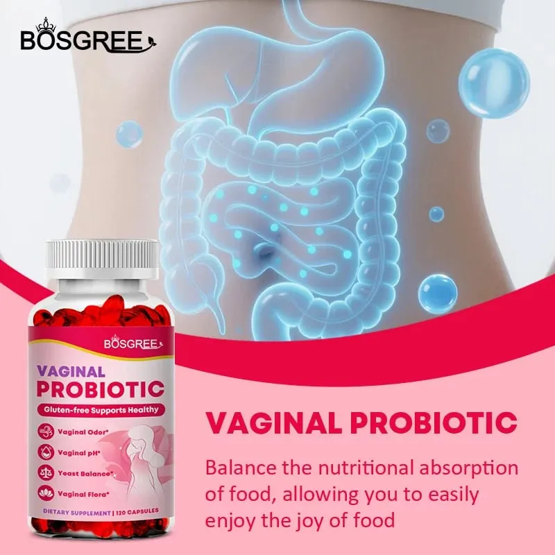 Probiotics for Women - Promotes Vaginal Intestinal Immune and Overall Women's Health PH Balance Odor Control Support Gut Health
