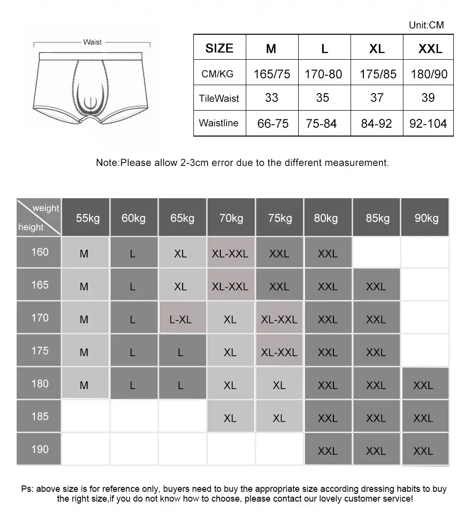 Seeinner Herren-Boxershorts, Baumwolle, U-Konvexbeutel, Unterwäsche, weiche, bequeme Unterhose, Cueca Masculina, M-XXL, Schwarz, Weiß, Grau