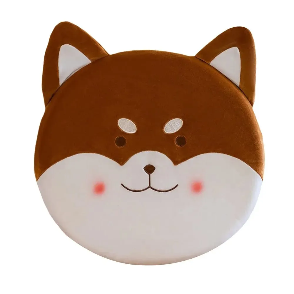 Universal Cartoon Animal Dog Cat Chair Cushion Comfortable Thick Seat Pads Soft For Office Student Dormitory Car
