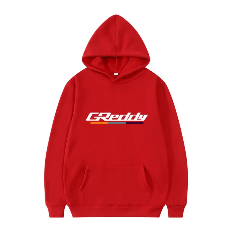 GReddy Turbo Systems Sweatshirt Tops Men Cool GReddy Hoodies Pullover Streetwear