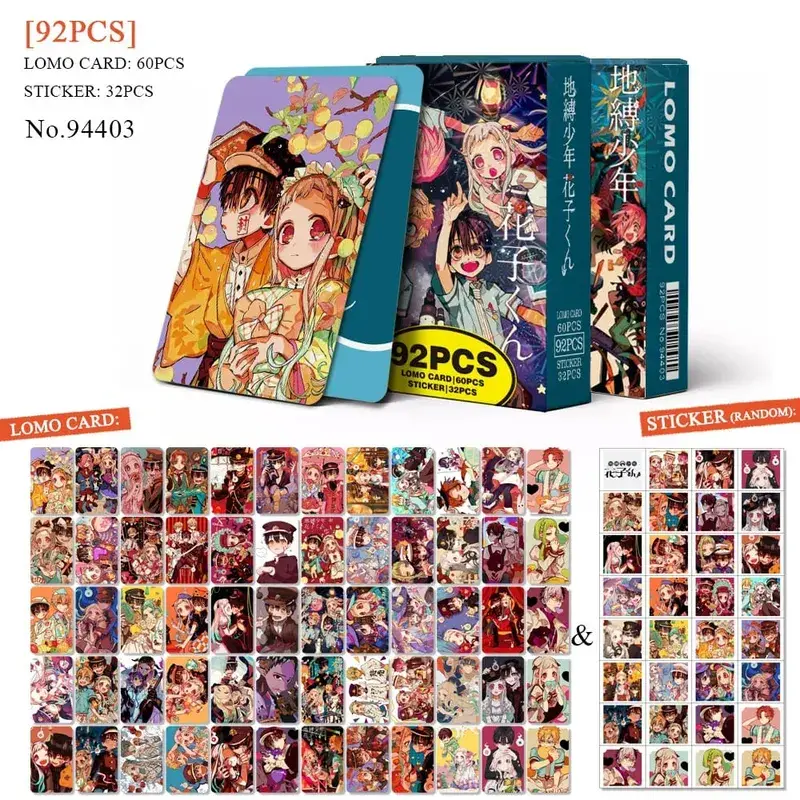 Anime Aanval op Titan‌ Lomo Kaart Ansichtkaart Speelgoed Haikyuu Apotheker Dagboeken Honkai Star Rail Collectie Kaarten Met Stickers Gift