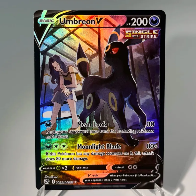 Pokémon GO PKM Cards PTCG6-E GX Rainbow Mewtwo V Dragonite VSTAR Rare Collection Battle Toys Gifts for Hobbies
