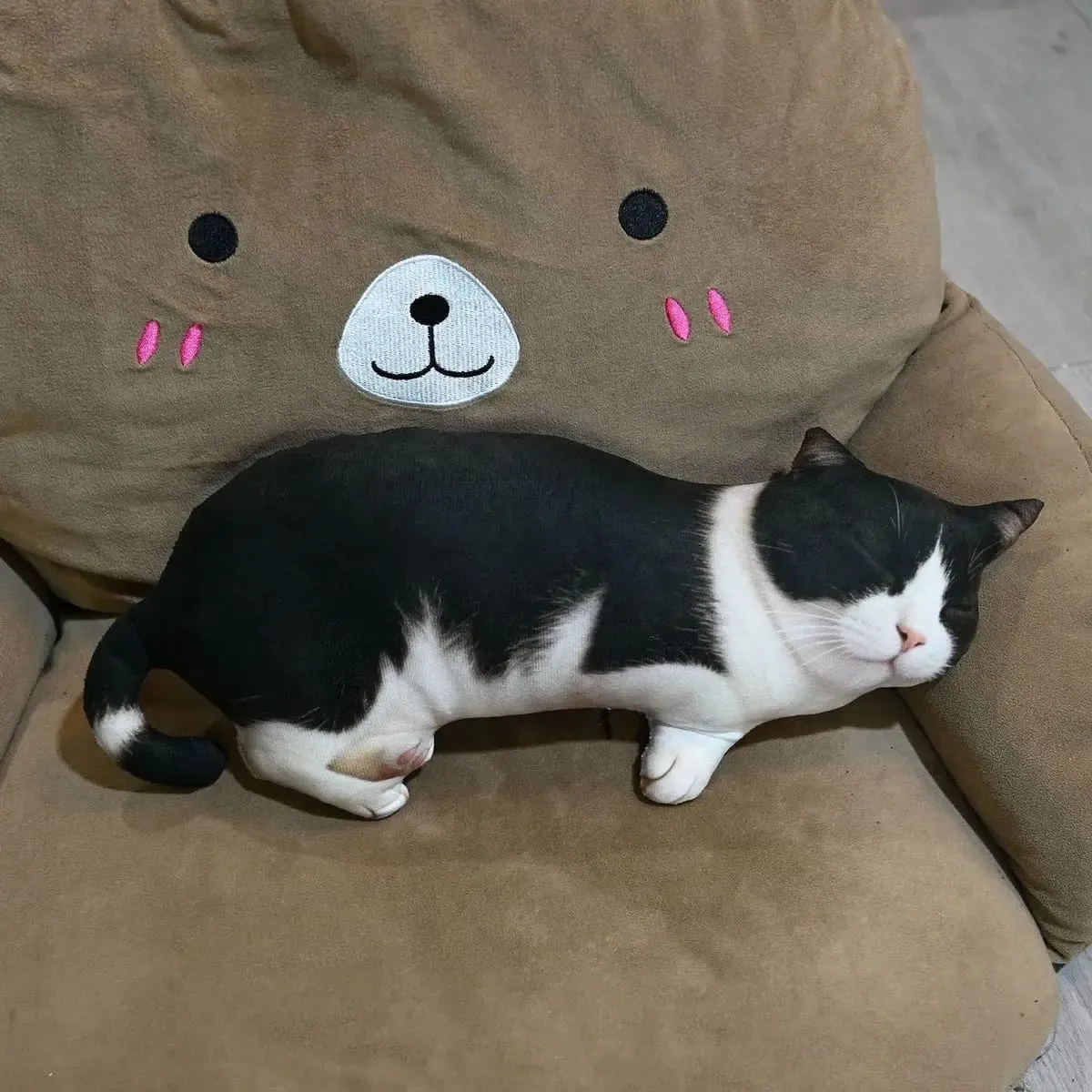 【In Stock】Cute Lifelike Simulation Pig Plush Toy Soft Sleeping Pillow Holiday Gift For Close Friends Home Sofa Decor Cushion — image 15
