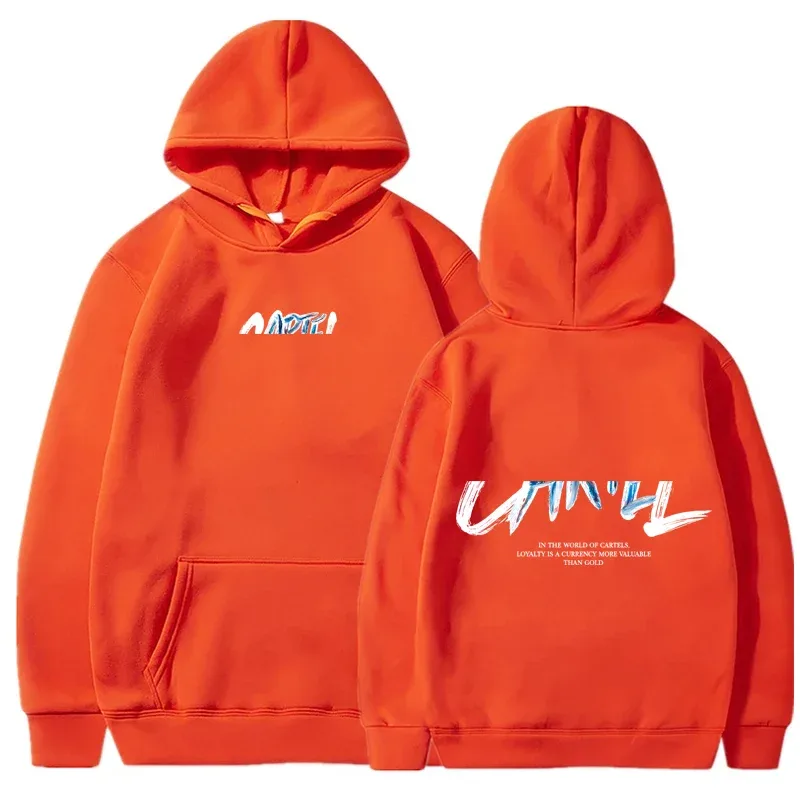 Spring and Autumn Men's Fashion Long Sleeve Hoodie Women's Cool Casual Harajuku Hip Hop Streetwear Pullover Sweatshirt Pullover