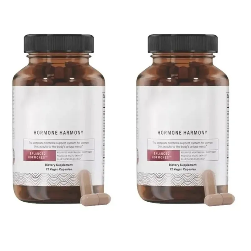 ฮอร์โมน Harmony แคปซูลพร้อมอาหารเสริมสมุนไพรธรรมชาติ Wellness สนับสนุนผู้หญิงบรรเทาวัยหมดประจำเดือนฮอร์โมน BALANCE 72 นับ