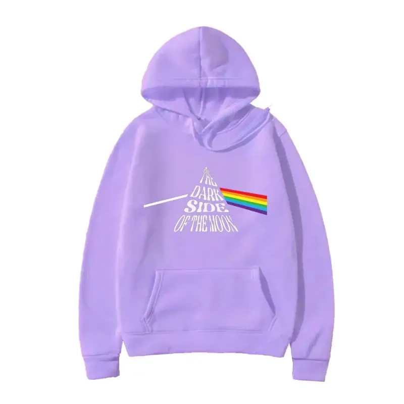 Őszi téli kapucnis Rock Band rózsaszín pulóverek Floyds Vintage hosszú ujjú polár pulóver pulóver sudaderas estilo barát