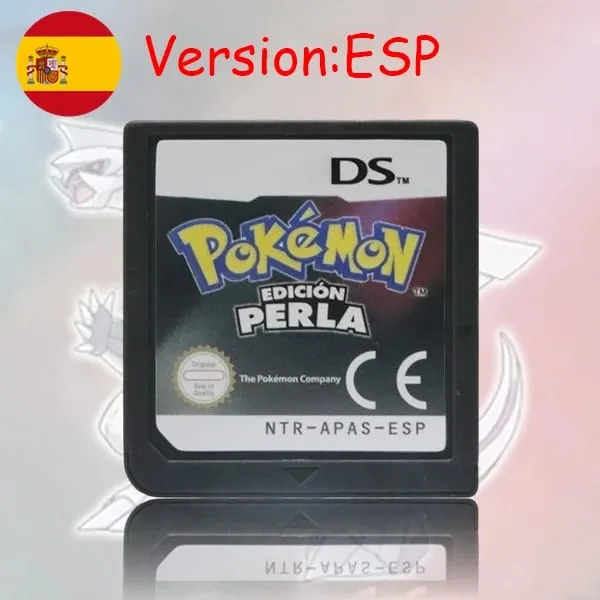NDS Game Cartridge Pokemon Series Platinum Pearl Diamond HeartGold SoulSilver USA/EUR/FRA/ITA/NOE/AUS/ESP Version for NDS