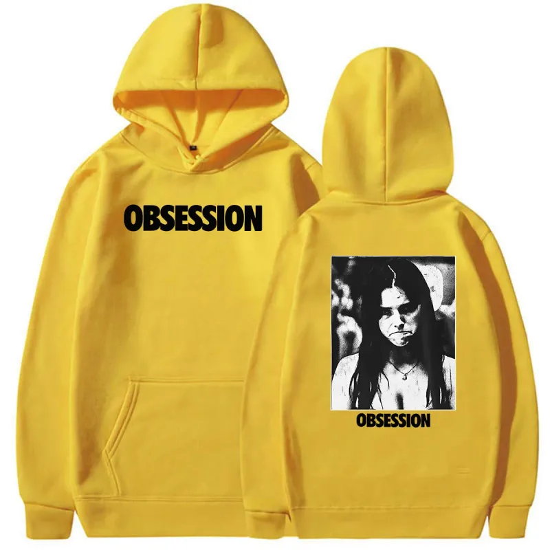 2026 Movie Obsession Horror Pullover Hoodie Men Women Vintage Fashion Long Sleeve Sweatshirt Casual Oversized Hoodies Streetwear