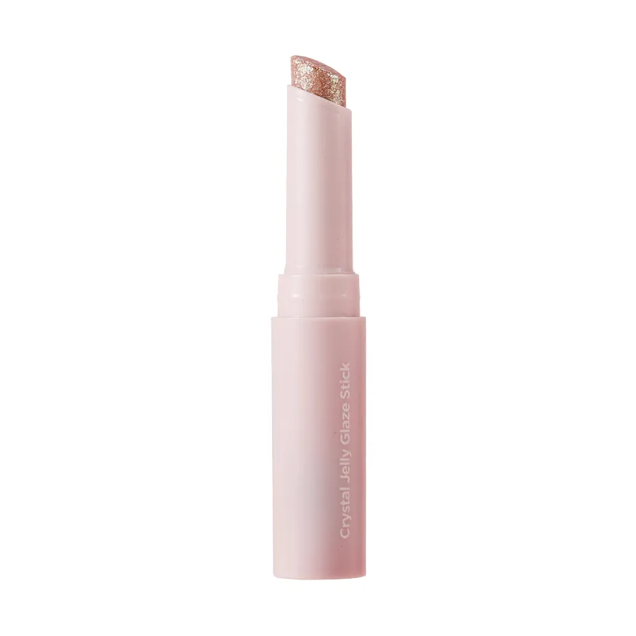 Jelly Eyeshadow Stick Holographic Pearl Shimmer and Delicate Glitter for Eye Brightening