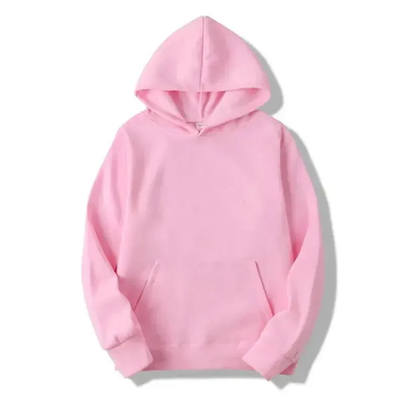 2026 New Men'sSweatshirt Casual Streetwear Pullovers Sport Fitness Pocket Hoodies Multi Color