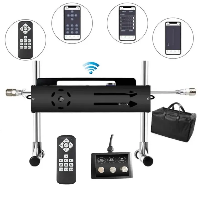 200W Turbo Gear Powerful Sex Machine F21S 1-15cm Telescopic Length Love Machine with Dildo for Adults Masturbation