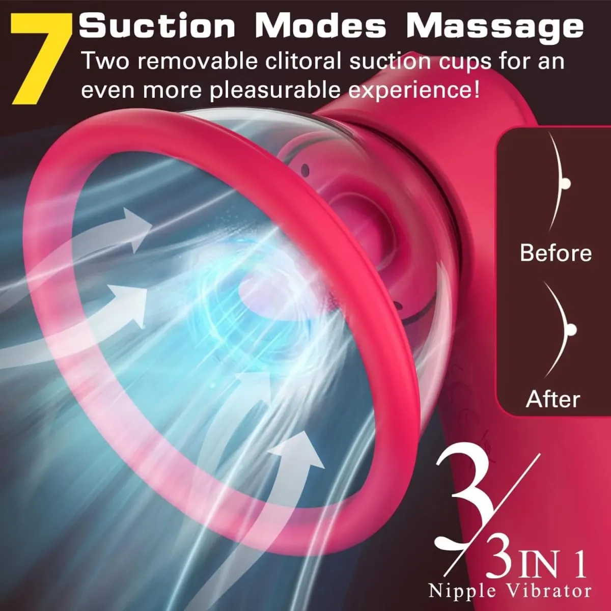 Powerful Sucking Vibrator for Women Tongue Licking Vibrating Clitoris Sucker Vibrator Nipple Stimulator Adults Sex Toy