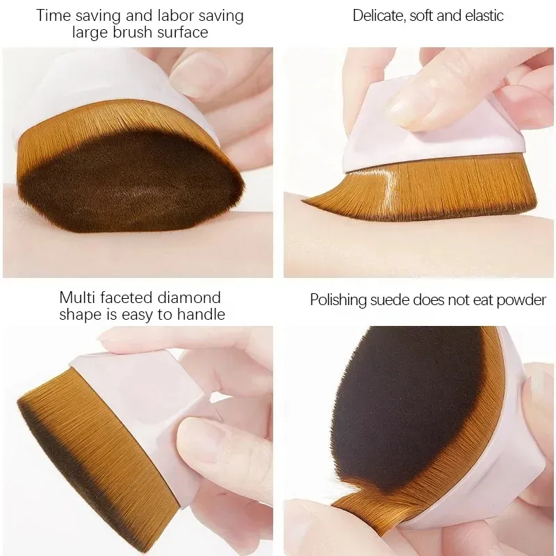 1/2/3/4pcs Makeup Brush Beauty Powder Face Blush Brushes Portable Professional Foundation Brush Cosmetics Soft Base Make Up