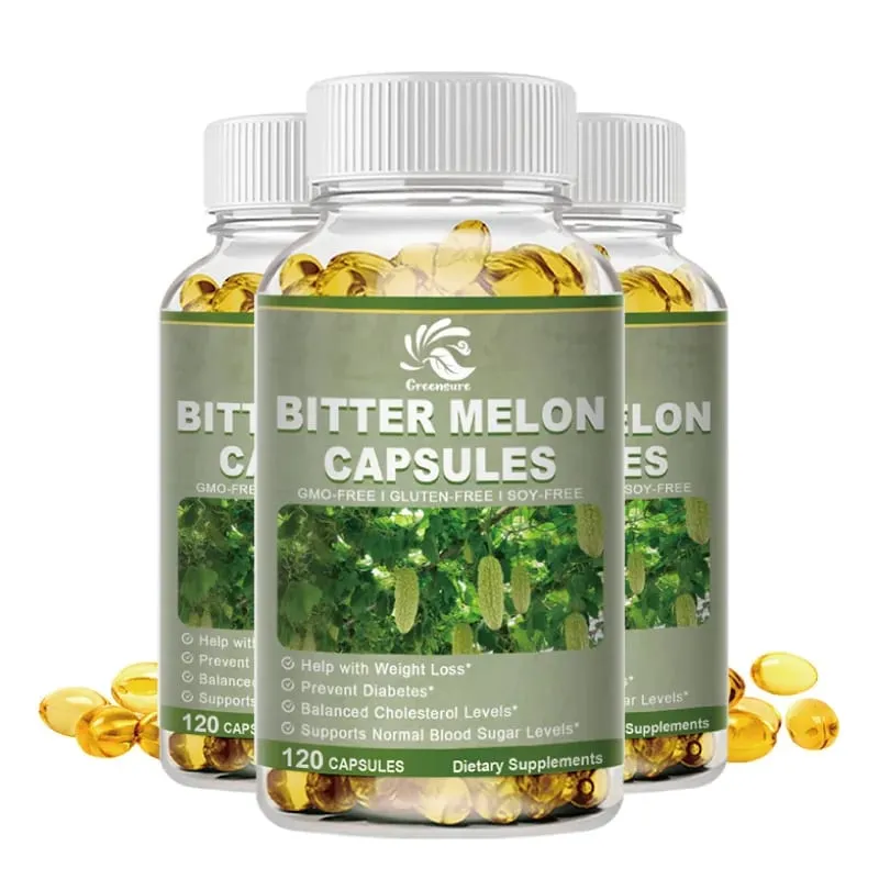 Bitter Melon Extract Capsule - Reduce Blood Sugar - Immune System Health - Cardiovascular & Gastrointestinal Support