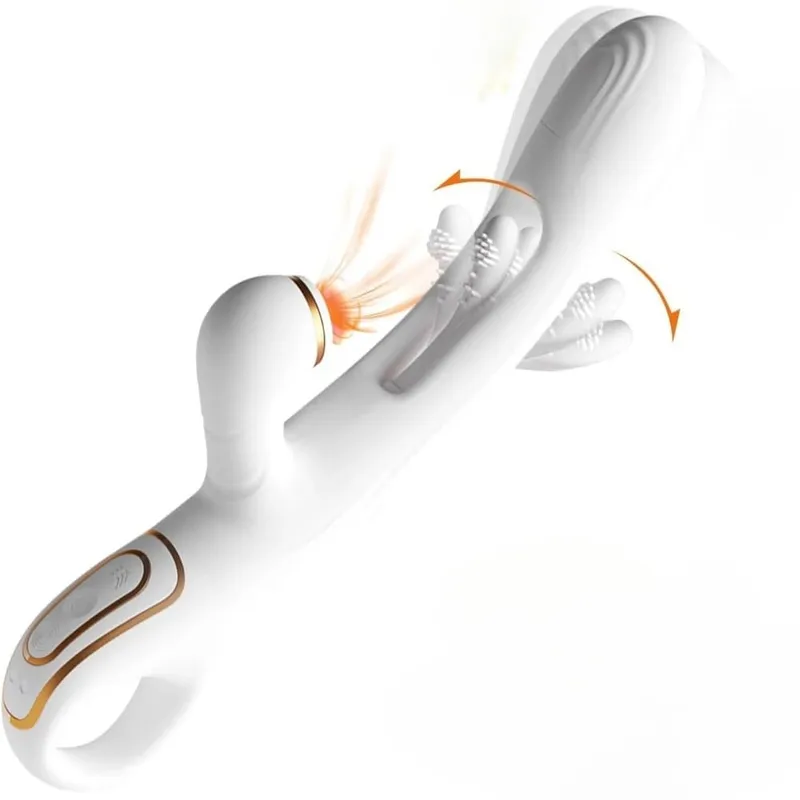 Vagina Sucking Vibrator Flapping G-spot Dildo for Women Nipple Vacuum Sucker Clitoral stimulation Sex Toys Adults Masturbator — image 1