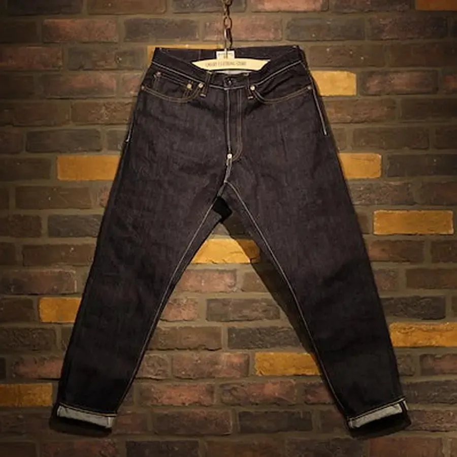 Pherrows 10th Anniversary Indigo 15.2oz Deerskin Vintage Red Ear Jeans