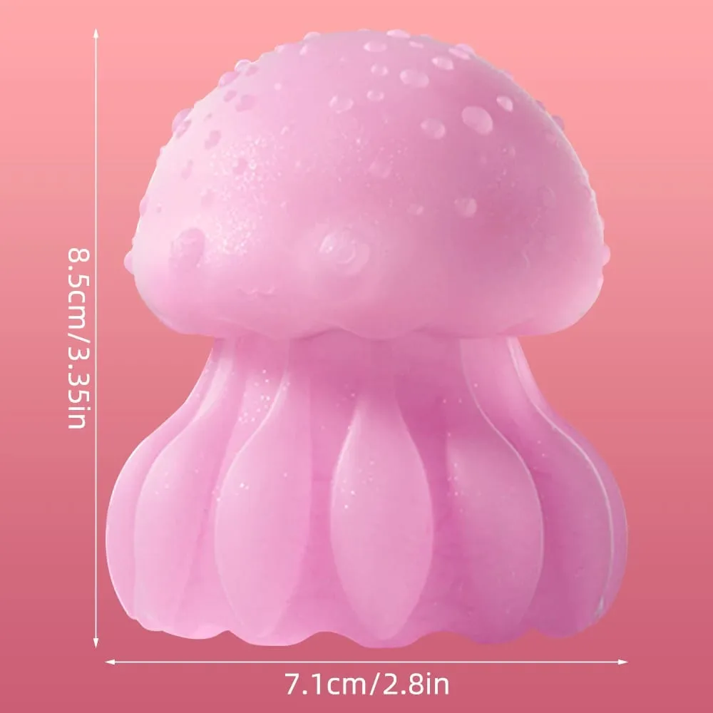 Pagdila ng Dila Vibrator 10 Mode ng Vibration LED Rainbow Color Jellyfish Vibrator Nipple Clitoral Stimulator Sex Toy para sa Matanda 18