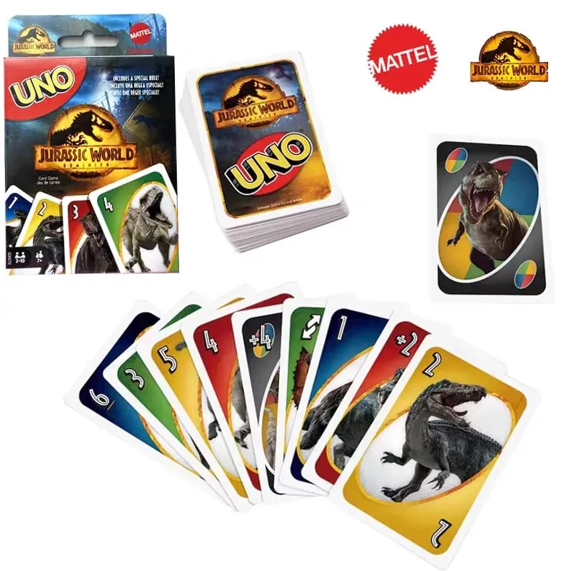 Mattel Games UNO Flip! Toy Game Board Game Cards Hot Wheels No Mercy Super Mario Toy Story DOS Minecraft Elite F1 Collectible
