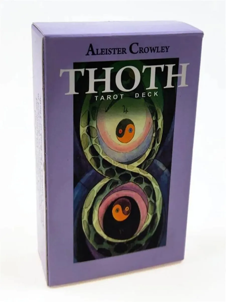 Thoth Tarot Cards Russian /Spanish/English Edition Oracle Board Playing Table Games For Party