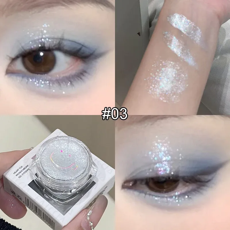 Single Eyeshadow - Ultra Sparkle Glitter Silky Matte & Luminous Pearlescent Finishes for Bold & Delicate Daily Eye Makeup Look